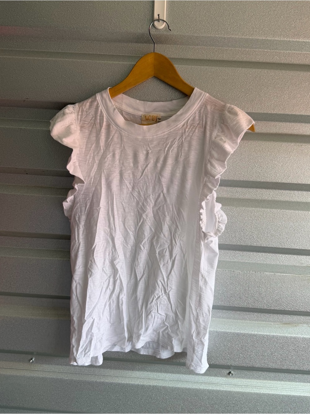 Nation LTD Paulette Ruffle Tank - Picture 2 of 6